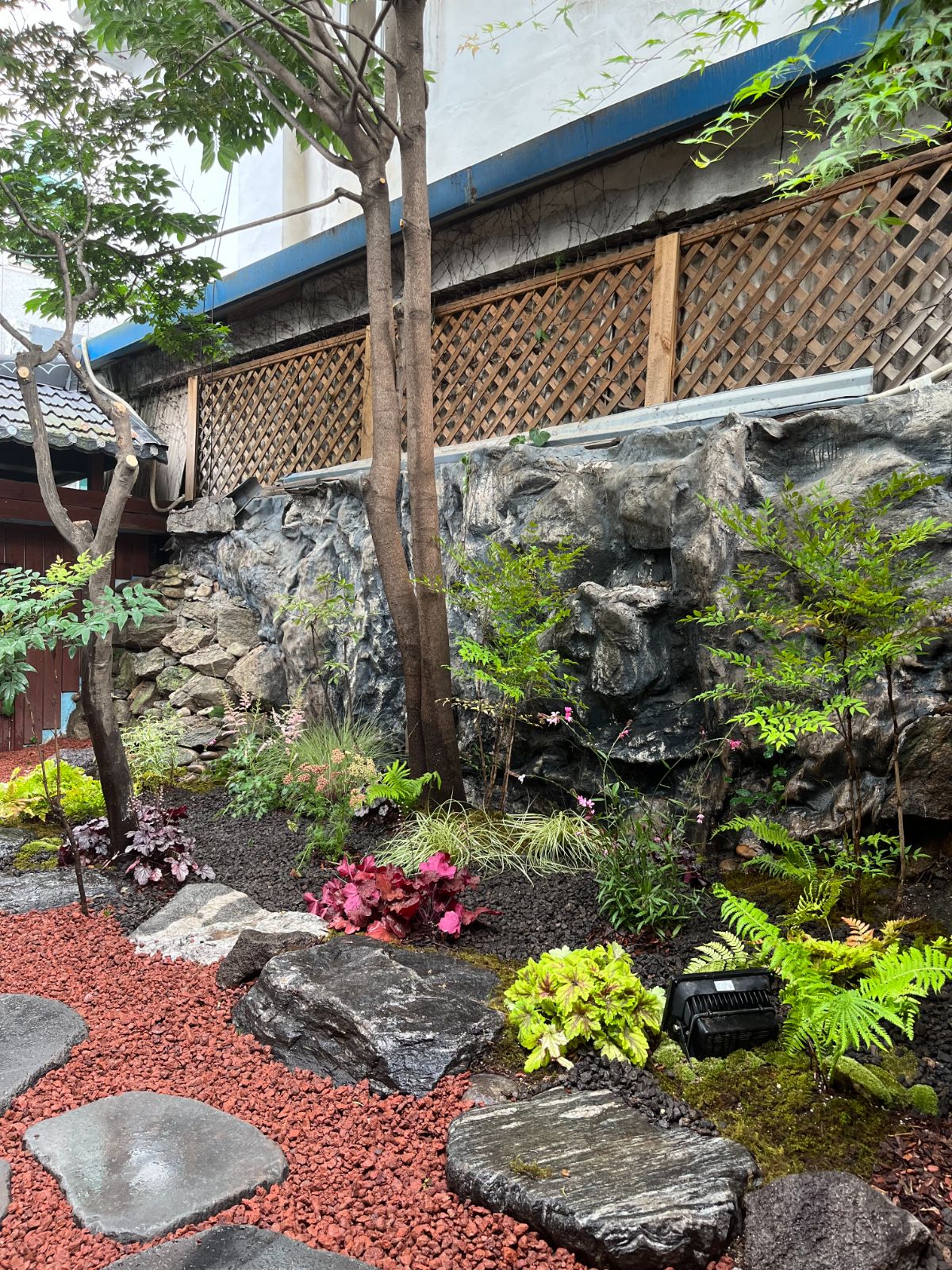 Haenggung-dong Airbnb garden planting